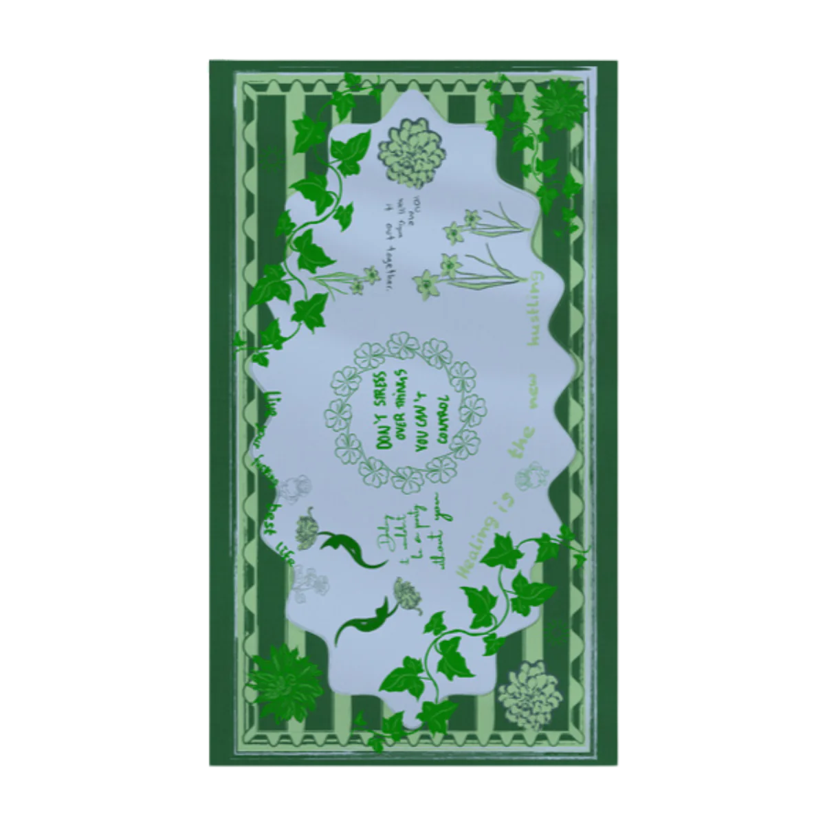 NojiNoji It Wouldn't Be a Party Without You Tablecloth (Green)
