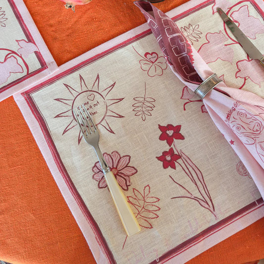 NojiNoji It Wouldn't Be a Party Without You Placemat (Multi)