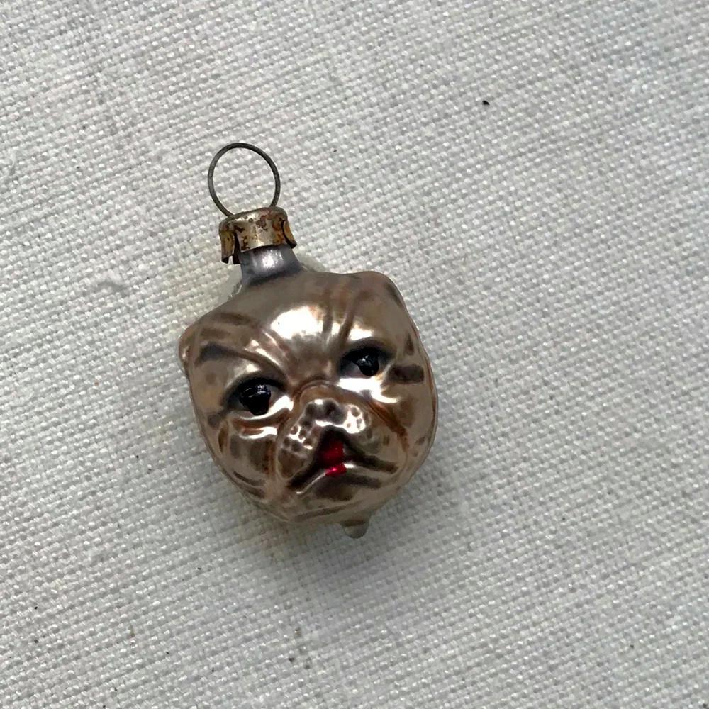 Nostalgic Small Cat Face | Nostalgie Christbaumschmuck