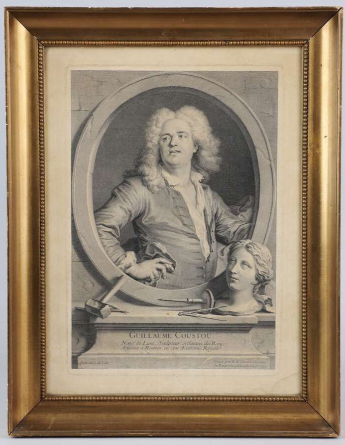 The Sculptor, Antique Copper Etching