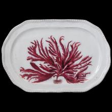 Red Seaweed Platter by Astier de Villatte, alternate view