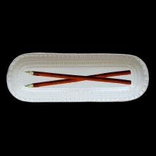 Pencil Platter by Astier de Villatte, alternate view
