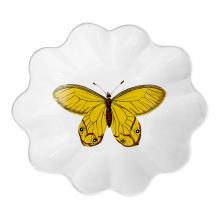 Deep Yellow Butterfly Platter by Astier de Villatte, alternate view