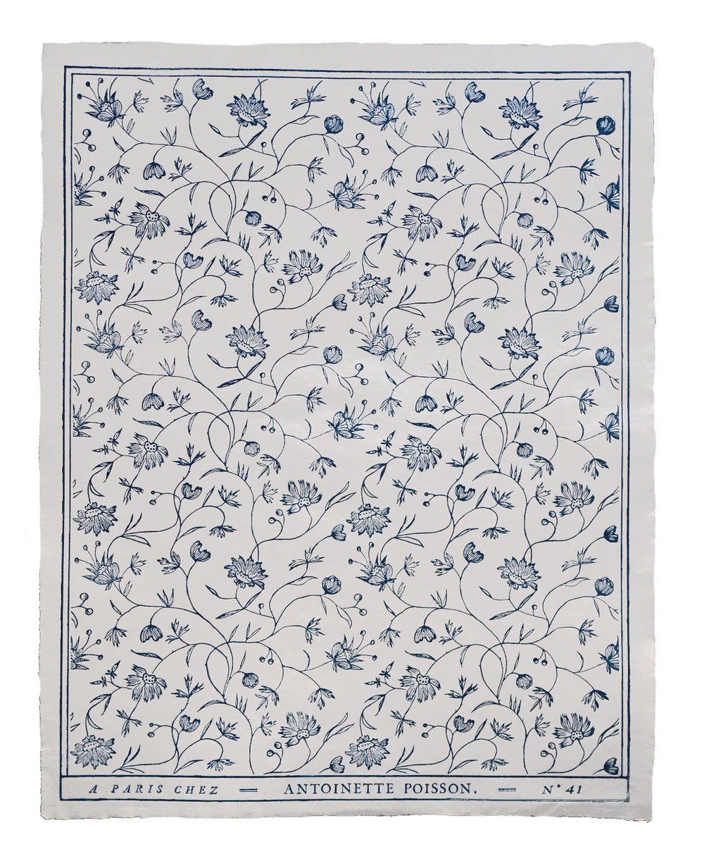 "Petite indienne" Handmade Domino Paper | Antoinette Poisson
