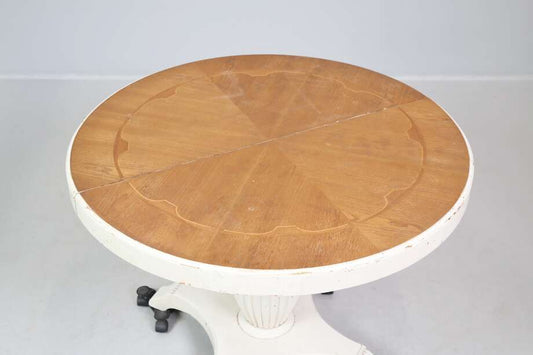 Swedish Functionalist Pedestal Table – D 91 cm, H 64 cm