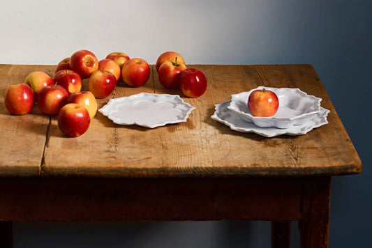 Istanbul Dinner Plate, Set of 6 | Astier de Villatte: Exclusive Pre-Order Item