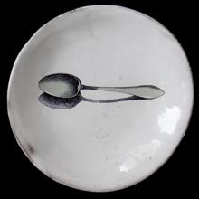 John Derian Small Spoon Plate by Astier de Villatte, B2B product view