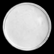 Simple Saucer for Espresso Cup by Astier de Villatte, B2B product view