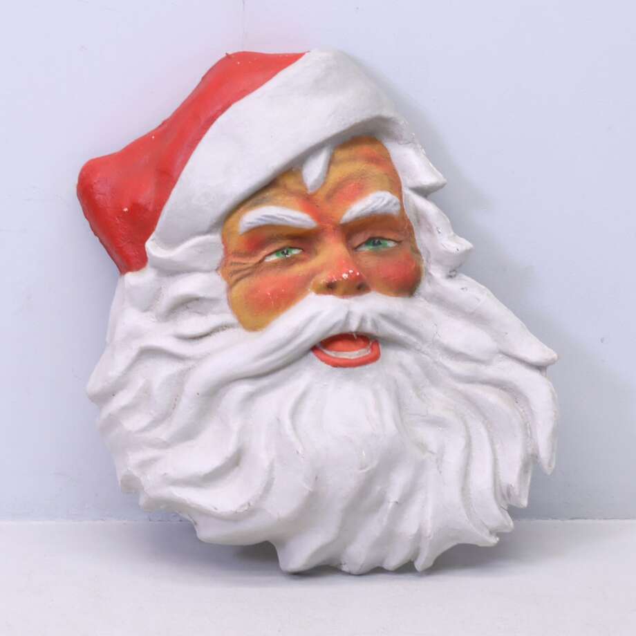 Santa Claus Head | Early 20th Century Papier-Mâché