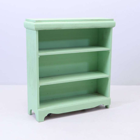 Vintage Painted Shelf, Early 20th Century — Soft Green