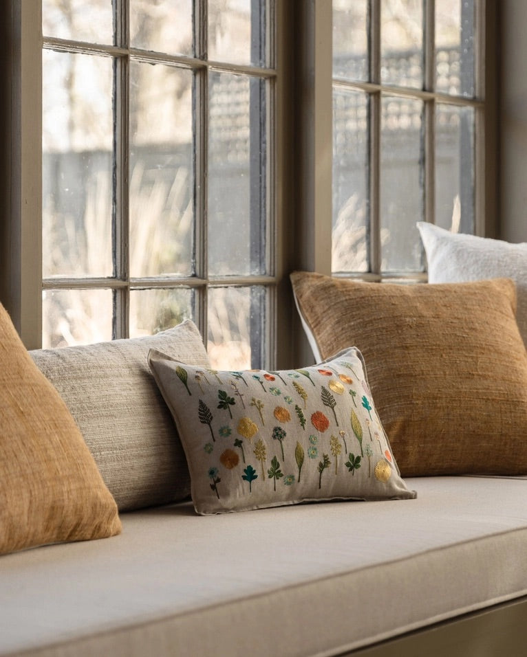 Small Garden Pillow | Coral & Tusk