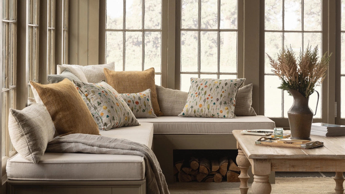 Small Garden Pillow | Coral & Tusk
