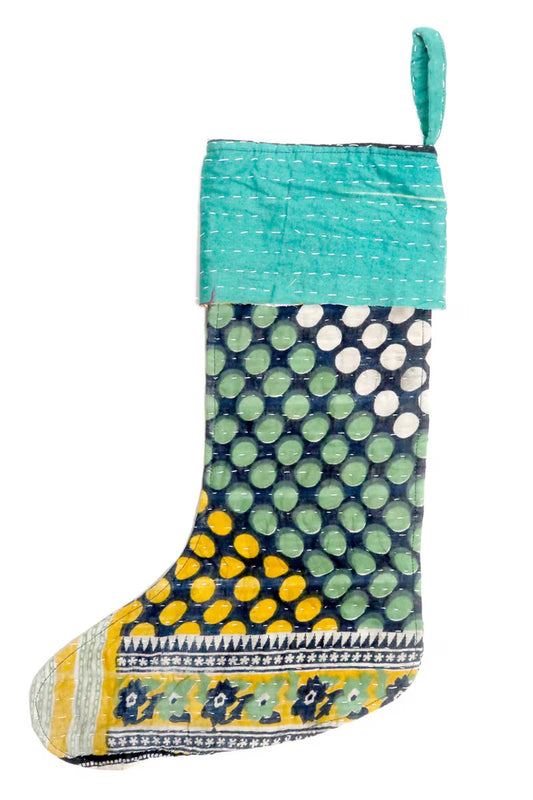 Kantha Stocking