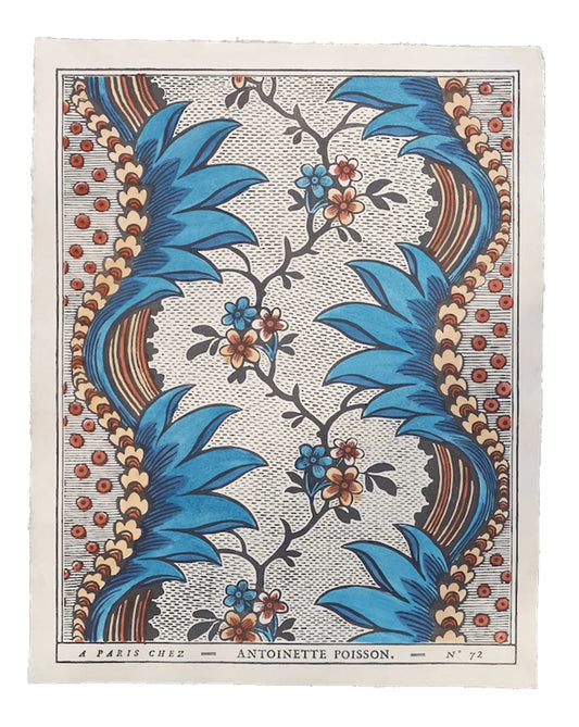 "Torrent" Handmade Domino Paper | Antoinette Poisson