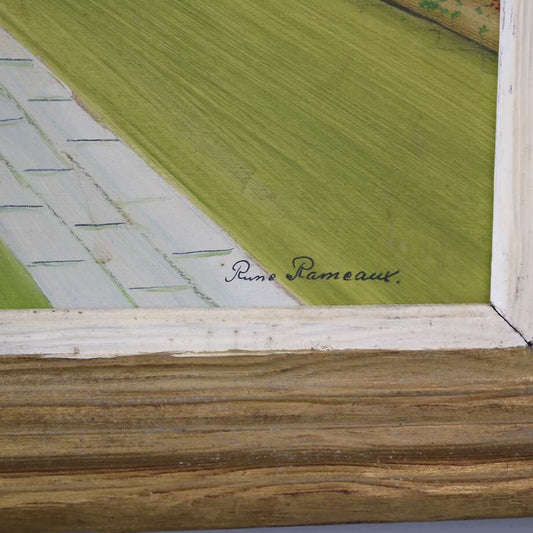 Malmö Sweden - Margareta Pavilion, Unidentified artist oil on panel