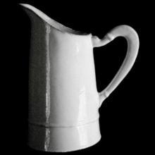 Large Simple Pitcher by Astier de Villatte, alternate view