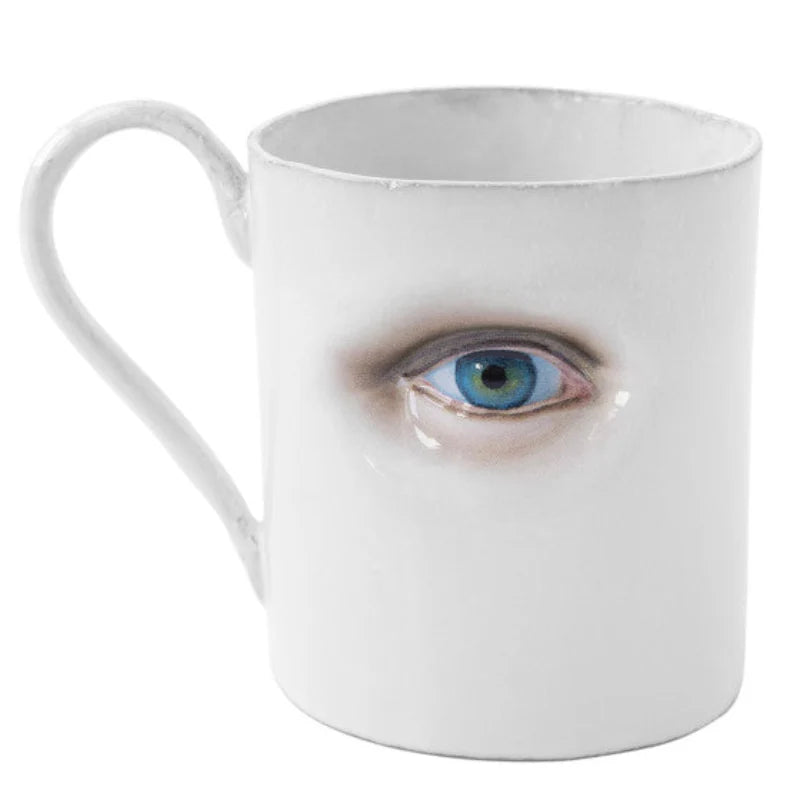 Vu Cup - Left, Set of 3 “Ce que je vois", Serena Carone | Astier de Villatte: Exclusive Pre-Order Item