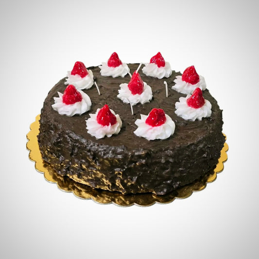 Black Forrest Cake Wax Candle | Cereria Introna