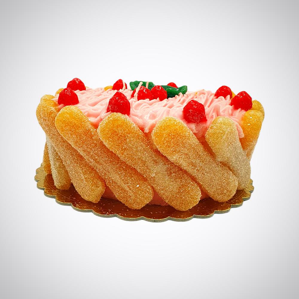 Ladyfingers Cake Wax Candle 'Savoiardi' | Cereria Introna