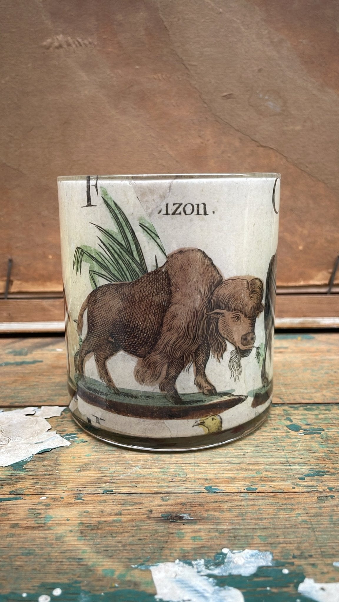 Animal Alphabet - Desk Cup | John Derian - Bon Ton goods