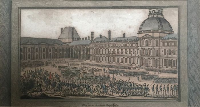 Antique Copper Etching of Napoleon Bonaparte - Bon Ton goods