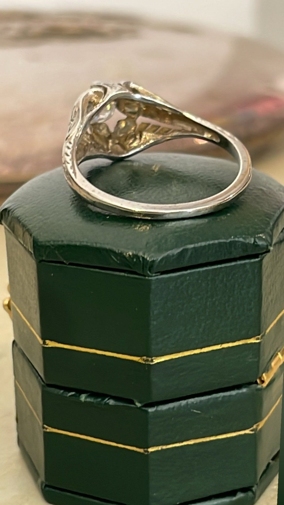 Antique Diamond Engagement Ring - Bon Ton goods