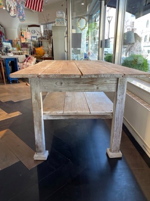 Antique French Kitchen Table - Bon Ton goods