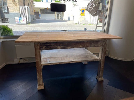 Antique French Kitchen Table - Bon Ton goods