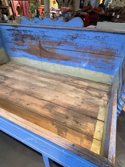 Antique Swedish Folk Bed - Bon Ton goods