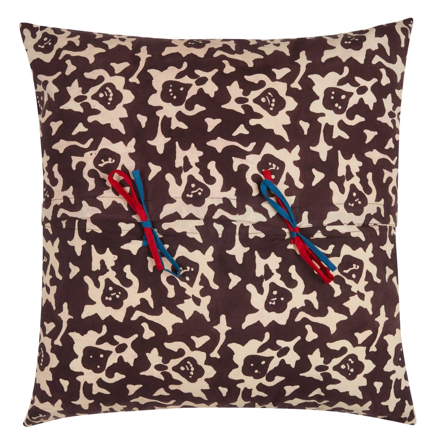 Arabesque Corolla Coffee Natural Pillow - Bon Ton goods