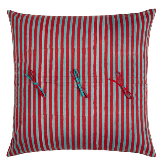 Arabesque Corolla Gold Natural Pillow Cushion Cover 60x60 | Lisa Corti - Bon Ton goods