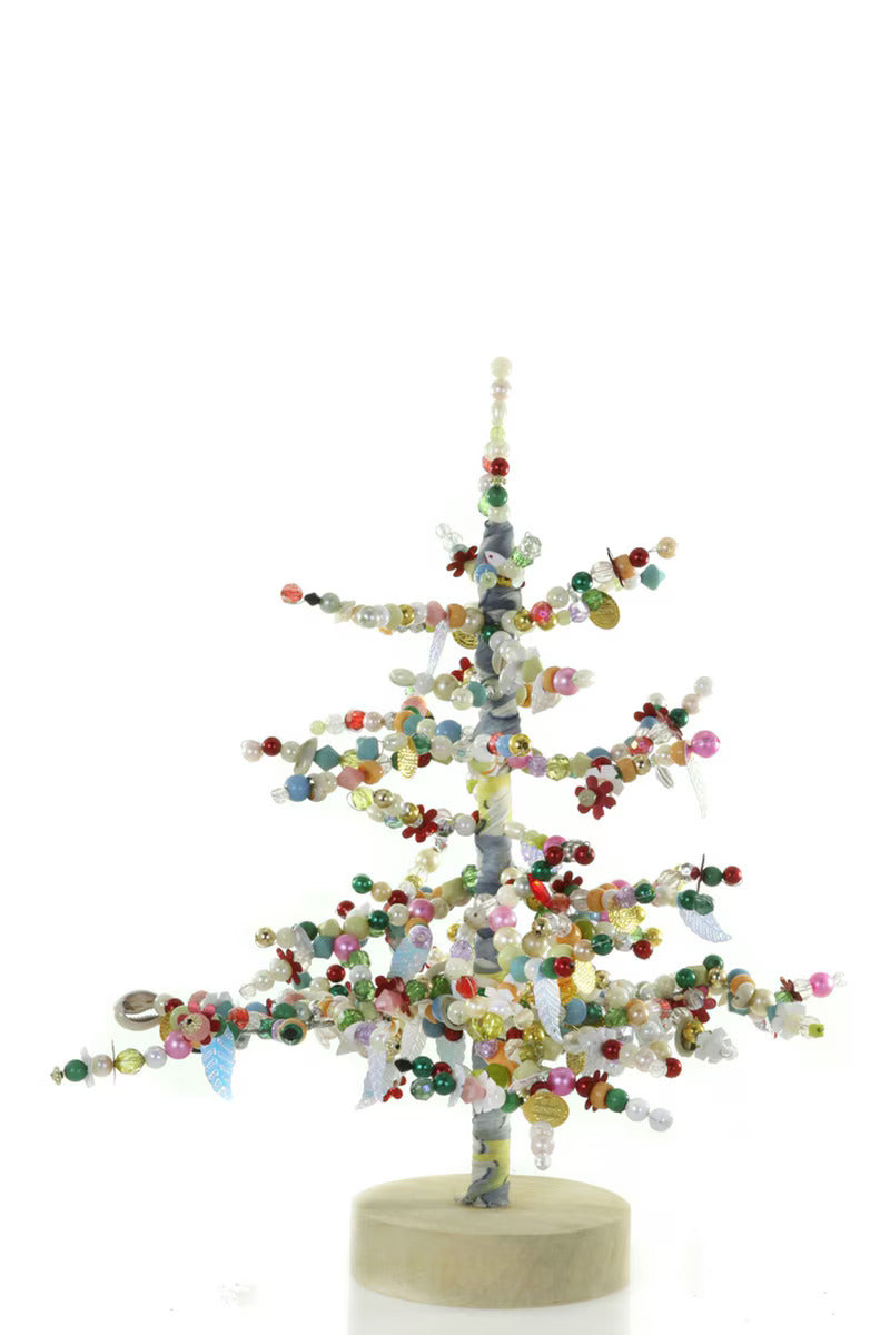 Beaded Sequin Christmas Tree, Small by Cody Foster