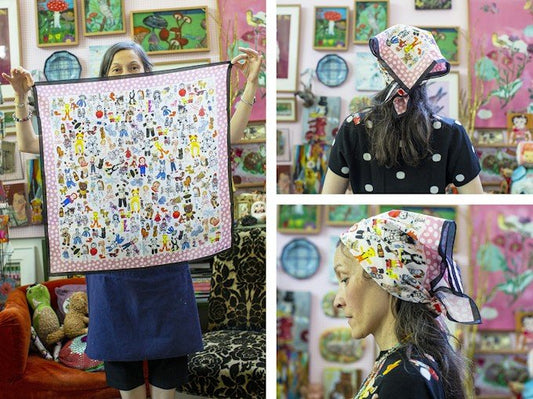 Beloved Toys Scarf by Nathalie Lété - Bon Ton goods