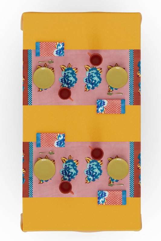 Peonia Rust-Old Pink Runner – 50X150 | Lisa Corti