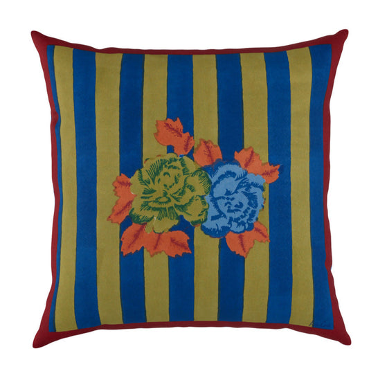 Indian Tiger Red Cushion Cover - 60X60 | Lisa Corti