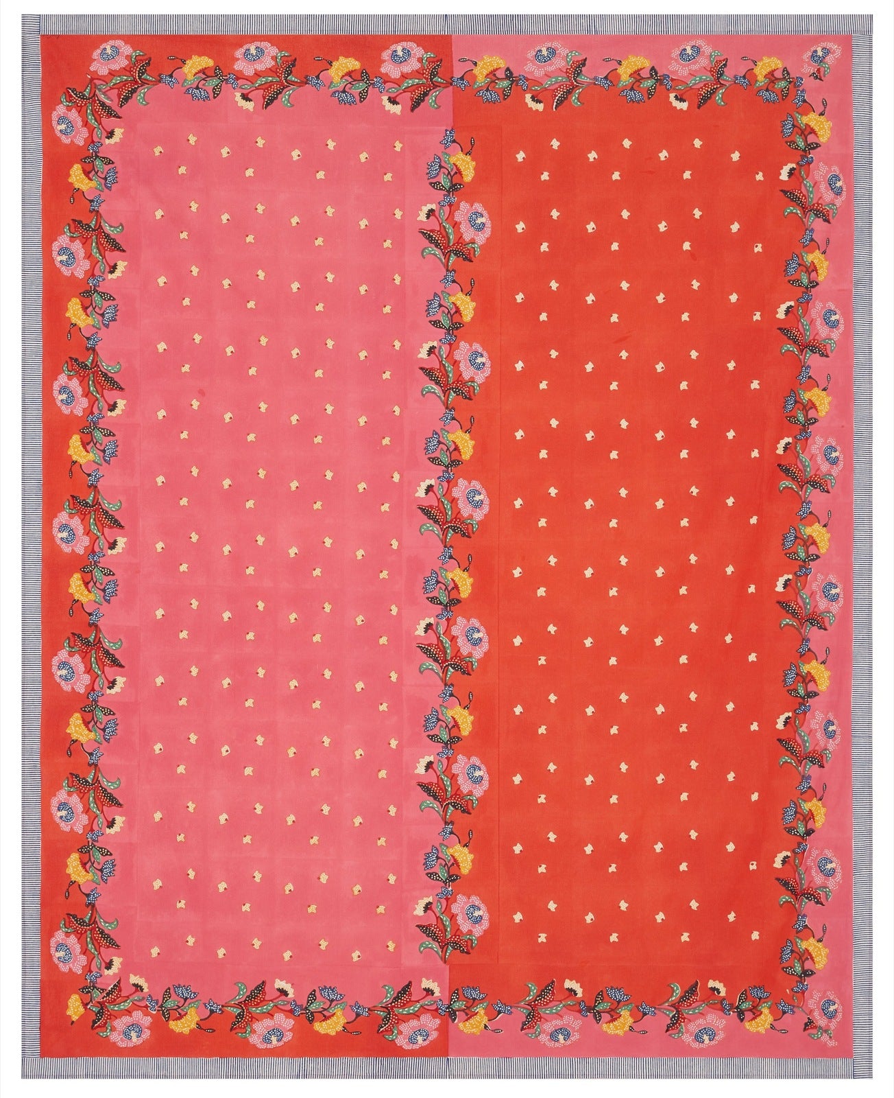 Indonesian Red Rose Tablecloth - 220X270 | Lisa Corti