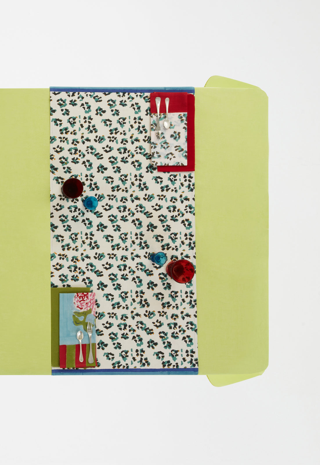 Leopard Stripes Sky Runner – 50X150 | Lisa Corti