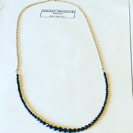 Black Diamond Necklace - Bon Ton goods