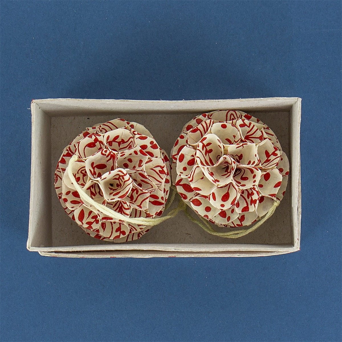 Bloom Pendant, White and Red - Bon Ton goods