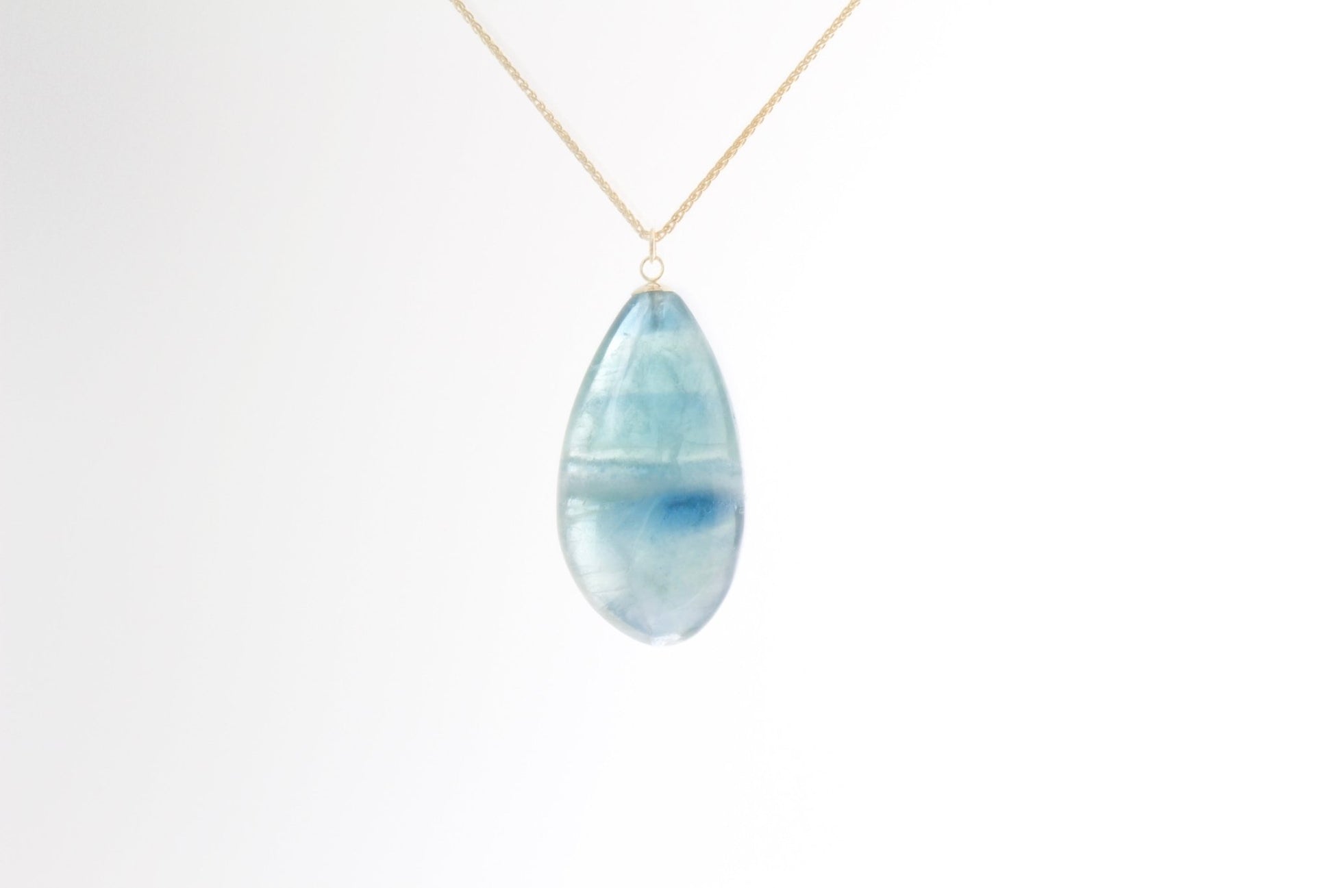 Blue Fluorite Pendant - Bon Ton goods