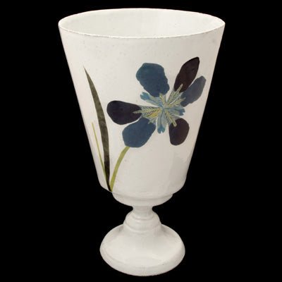 Blue Iris Vase | Astier de Villatte: Exclusive Pre-Order Item - Bon Ton goods