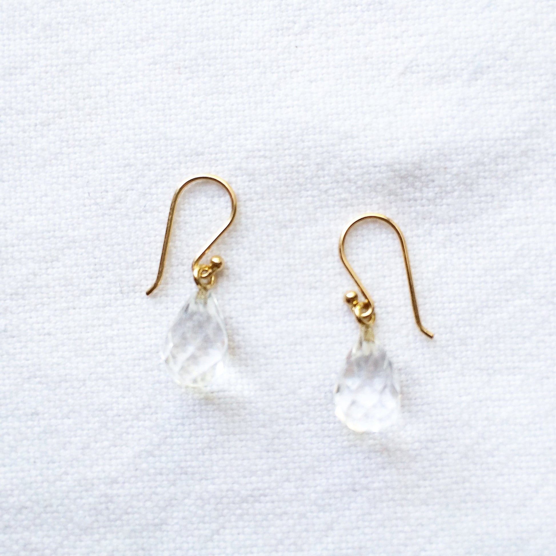 Briolette White Topaz - Bon Ton goods