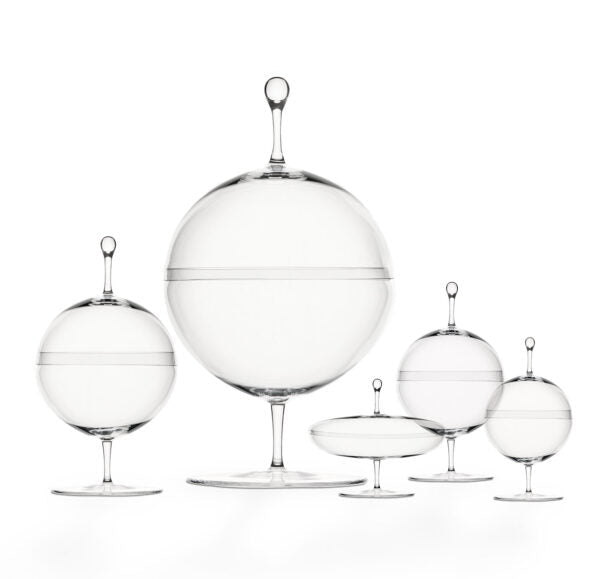 Candy Dish Flat | Lobmeyr Crystal - Bon Ton goods