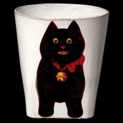 Cat Tumbler, John Derian | Astier de Villatte: Exclusive Pre-Order Item - Bon Ton goods