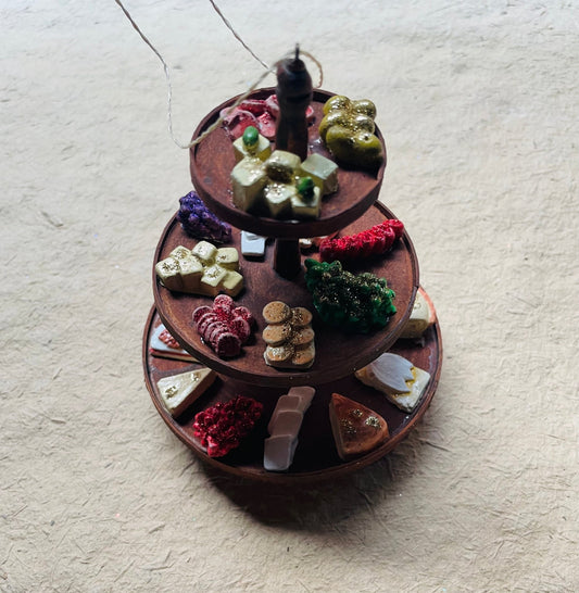 Charcuterie Tiered Tray Ornament - Bon Ton goods