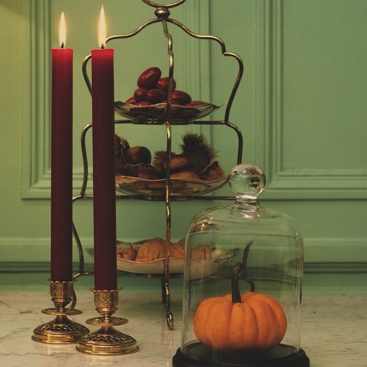 Chiselled Candlestick - Bon Ton goods