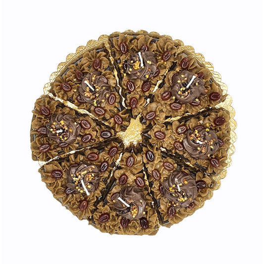 Coffee Cake - Cake Slice - Wax Cake | Cereria Introna - Bon Ton goods