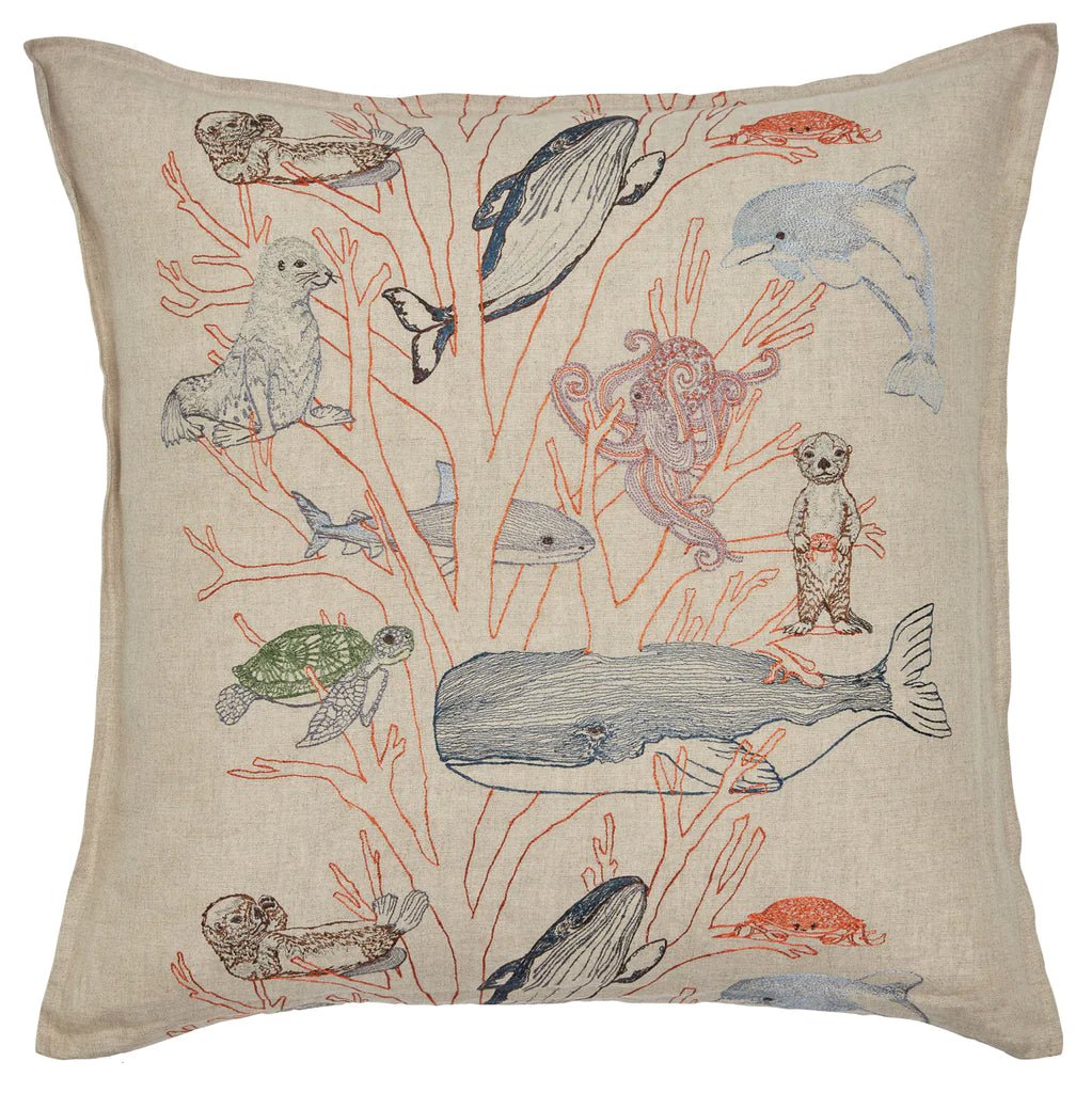 Coral Forest Pillow - Bon Ton goods