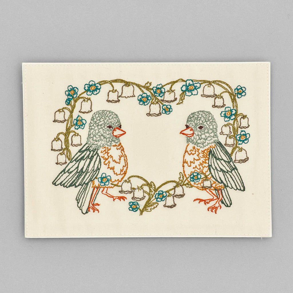 Lily Love Birds Card | Coral & Tusk