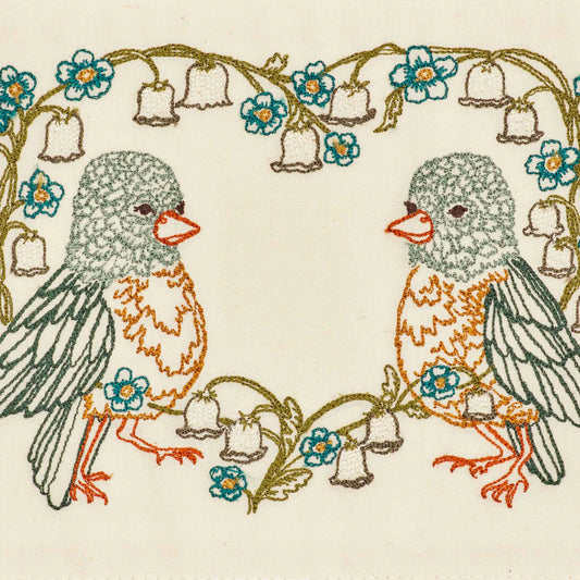 Lily Love Birds Card | Coral & Tusk